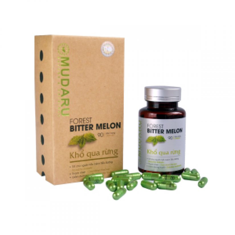 VIÊN UỐNG KHỔ QUA RỪNG MUDARU(LỌ 90 VIÊN)